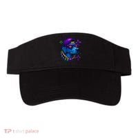 Cool Mardi Gras Purple Spade Dog Visor thumb 0