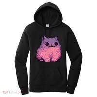 Cat Monster Graphic Kawaii Pastel Goth Anime Aesthetic Goth Women's Hoodie thumb 0