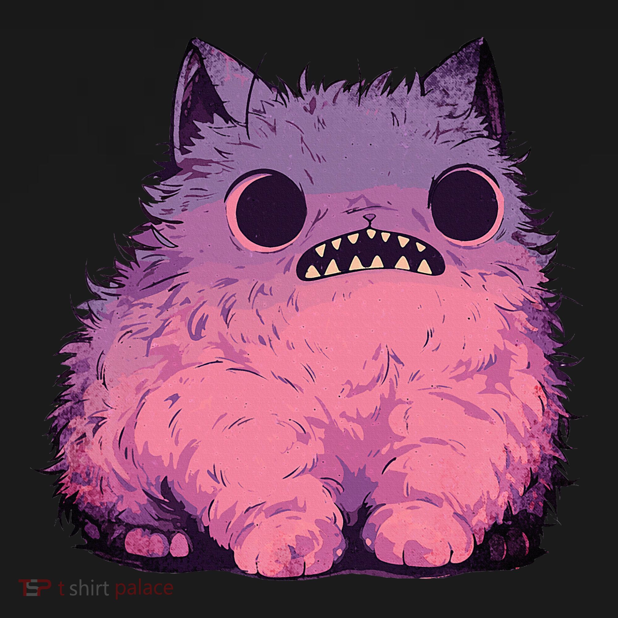 Cat Monster Graphic Kawaii Pastel Goth Anime Aesthetic Goth Women's Hoodie