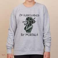 Cool Medusa Greek Mythology IM Surrounded By Mortals Women's Sweatshirt thumb 0