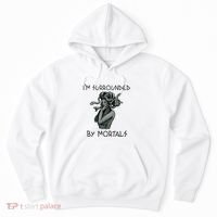 Cool Medusa Greek Mythology IM Surrounded By Mortals Hoodie thumb 0