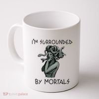 Cool Medusa Greek Mythology IM Surrounded By Mortals Coffee Mug thumb 0