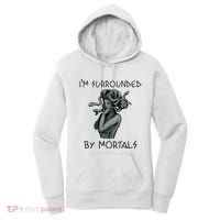 Cool Medusa Greek Mythology IM Surrounded By Mortals Women's Hoodie thumb 0