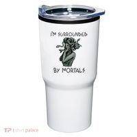 Cool Medusa Greek Mythology IM Surrounded By Mortals Tumbler thumb 0