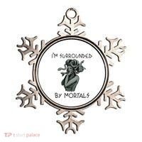 Cool Medusa Greek Mythology IM Surrounded By Mortals Ornament thumb 0
