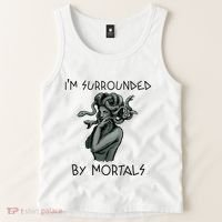 Cool Medusa Greek Mythology IM Surrounded By Mortals Tank Top thumb 2