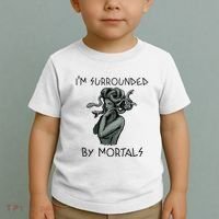 Cool Medusa Greek Mythology IM Surrounded By Mortals Toddler T-Shirt thumb 2