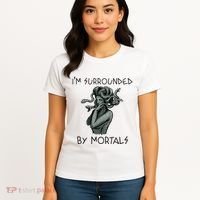 Cool Medusa Greek Mythology IM Surrounded By Mortals Women's T-Shirt thumb 4