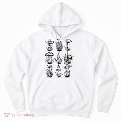 Cottagecore Mushrooms Goblincore Aesthetic Hoodie