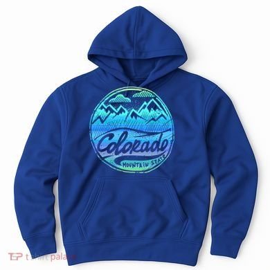 Colorado Mountains Gift Funny Enjoy Colorado Gift Hoodie