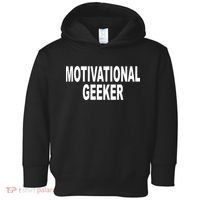 Cr1tter Motivational Geeker Toddler Hoodie thumb 0