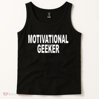 Cr1tter Motivational Geeker Tank Top thumb 2