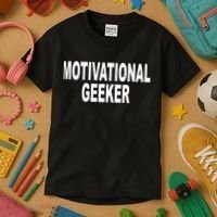 Cr1tter Motivational Geeker Kids T-Shirt thumb 3