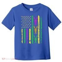 Carnival Mardi Gras USA American Flag Crawfish Parade  Toddler T-Shirt thumb 0