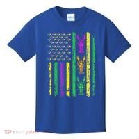 Carnival Mardi Gras USA American Flag Crawfish Parade  Kids T-Shirt thumb 0
