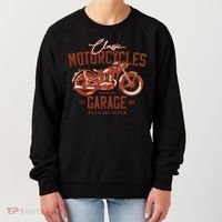 Classic Motorcycle Garage Women's Sweatshirt thumb 0