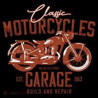 Classic Motorcycle Garage Toddler Hoodie thumb 2
