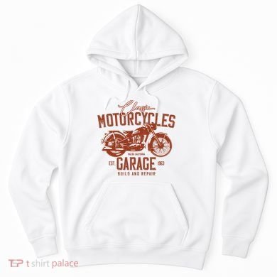 Classic Motorcycle Garage Hoodie