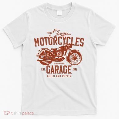 Classic Motorcycle Garage T-Shirt