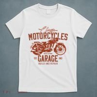Classic Motorcycle Garage T-Shirt thumb 5