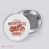 Classic Motorcycle Garage Button thumb 0