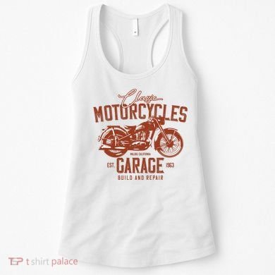 Classic Motorcycle Garage Women's Tank Top
