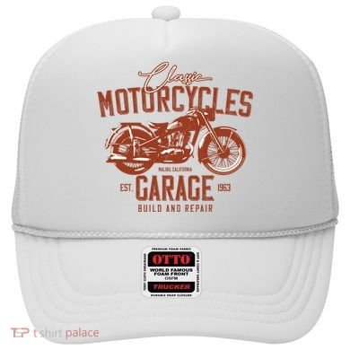 Classic Motorcycle Garage Hat