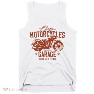 Classic Motorcycle Garage Tank Top