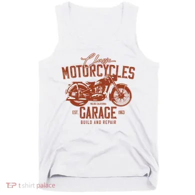 Classic Motorcycle Garage Tank Top