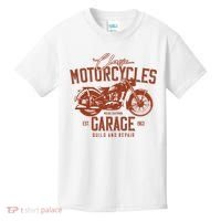Classic Motorcycle Garage Kids T-Shirt thumb 0