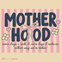 Charming 'Motherhood' Graphic for Rockin' Moms Tote Bag thumb 4