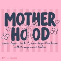 Charming 'Motherhood' Graphic for Rockin' Moms Coaster thumb 2