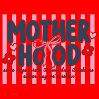 Charming 'Motherhood' Graphic for Rockin' Moms Santa Hat thumb 1