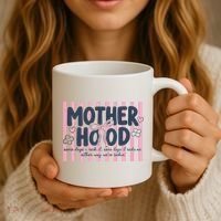 Charming 'Motherhood' Graphic for Rockin' Moms Coffee Mug thumb 3