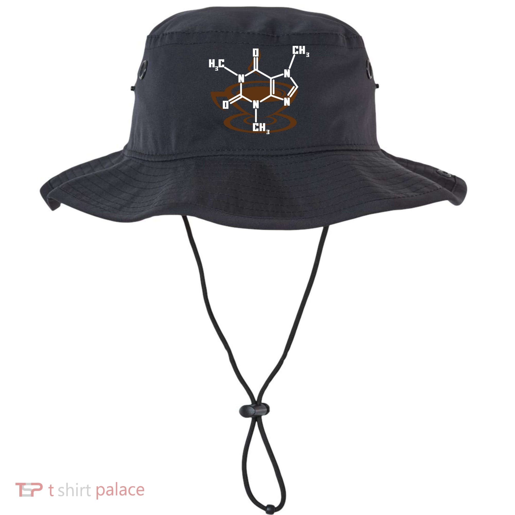Caffeine Molecule Gift For Coffee Lovers And Science Nerds Meaningful Gift Bucket Hat