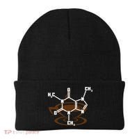 Caffeine Molecule Gift For Coffee Lovers And Science Nerds Meaningful Gift Beanie thumb 0