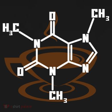 Caffeine Molecule Gift For Coffee Lovers And Science Nerds Meaningful Gift Pajama Set