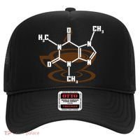 Caffeine Molecule Gift For Coffee Lovers And Science Nerds Meaningful Gift Hat thumb 0