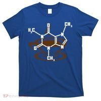 Caffeine Molecule Gift For Coffee Lovers And Science Nerds Meaningful Gift T-Shirt thumb 0