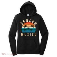 Cancun Mexico Gift Retro Beach Souvenir Cancun Gift Cancun Meaningful Gift Women's Hoodie thumb 0