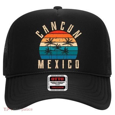 Cancun Mexico Gift Retro Beach Souvenir Cancun Gift Cancun Meaningful Gift Hat
