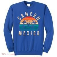 Cancun Mexico Gift Retro Beach Souvenir Cancun Gift Cancun Meaningful Gift Sweatshirt thumb 0