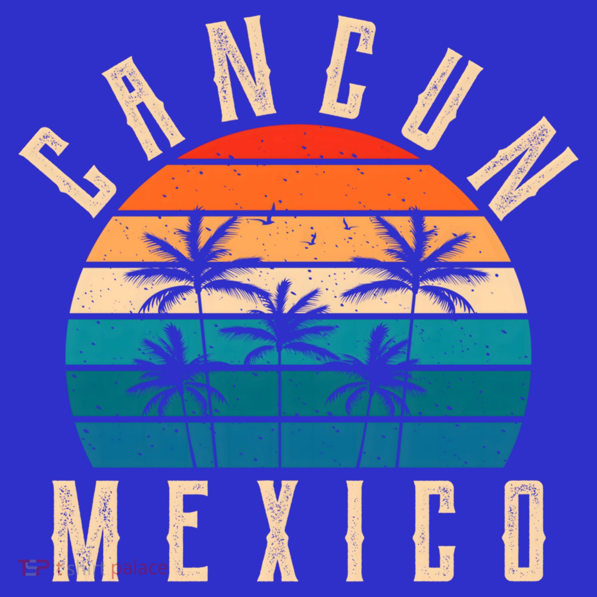 Cancun Mexico Gift Retro Beach Souvenir Cancun Gift Cancun Meaningful Gift Mousepad