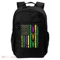 Carnival Mardi Gras Usa American Flag Crawfish Parade Backpack thumb 0