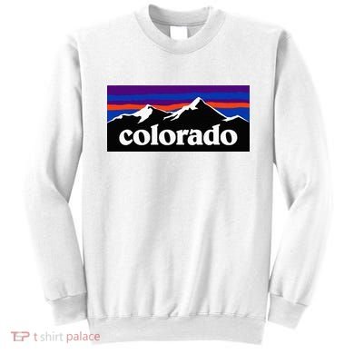 Colorado Mountains Graphic Design Sweatshirt