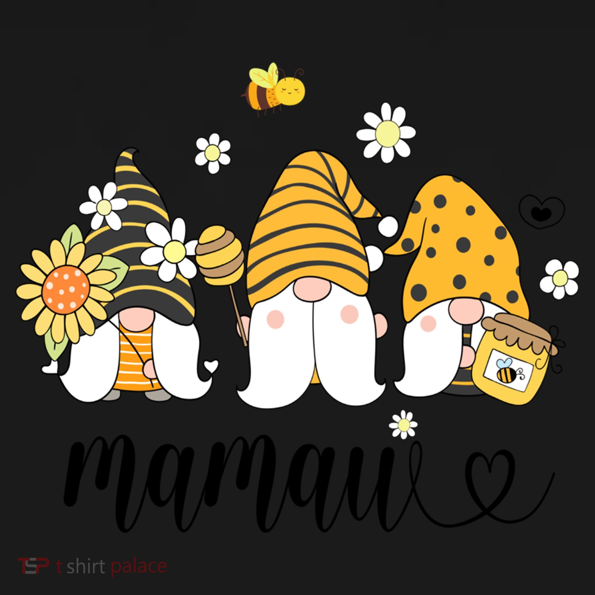 Cute Mamaw Gnomes With Bees And Sunflower Country Style Great Gift Ornament