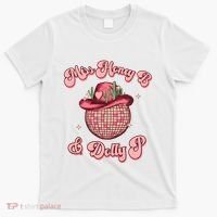 Cowboy Miss Honey B And Dolly P Queen B T-Shirt thumb 0