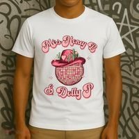 Cowboy Miss Honey B And Dolly P Queen B T-Shirt thumb 3