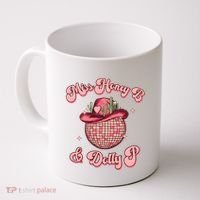 Cowboy Miss Honey B And Dolly P Queen B Coffee Mug thumb 0
