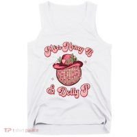 Cowboy Miss Honey B And Dolly P Queen B Tank Top thumb 0